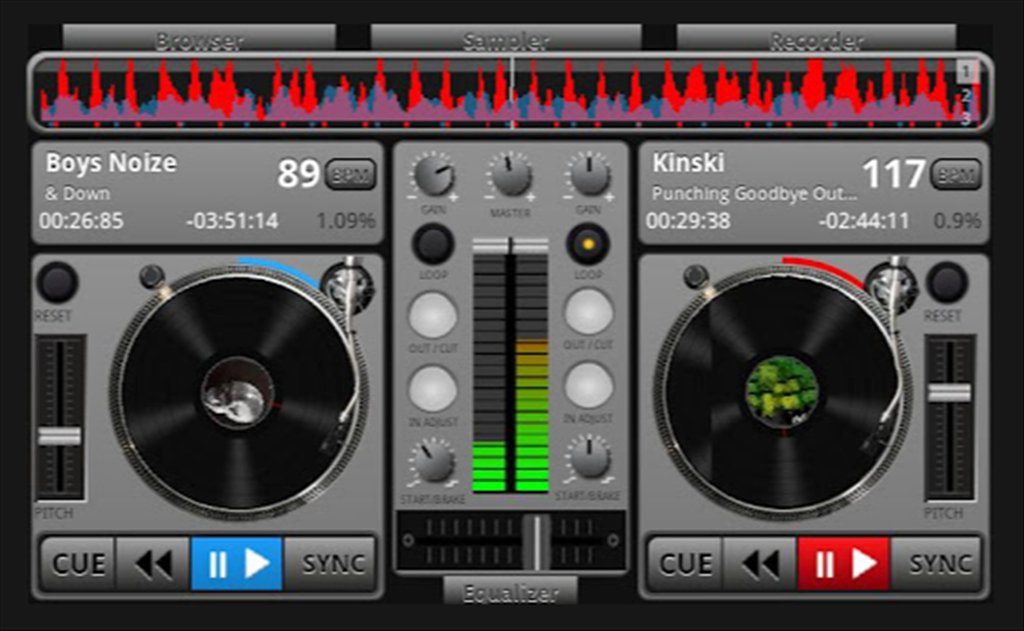 virtual dj mixer for android free download